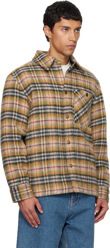 Jakke Burberry Burberry Check Insulated Jacket Gul | 8110913, 1