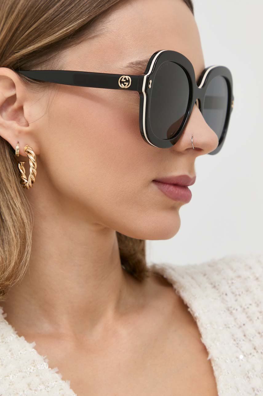 Solbriller Gucci Sunglasses Sort | GG1240S, 0