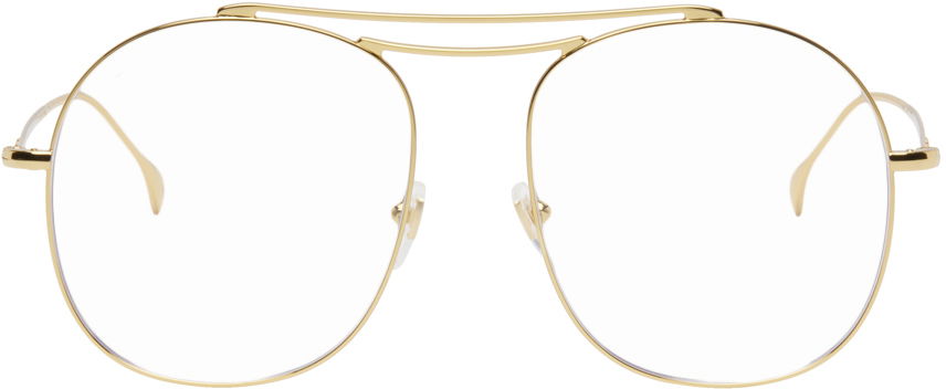 Solbriller Gucci Round Sunglasses Beige | GG1479S-001, 0