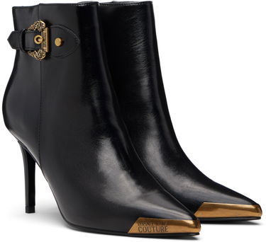 Sneakers og sko Versace Jeans Couture Logo Plaque Ankle Boots Sort | E79VA3S57_EZSC35, 3