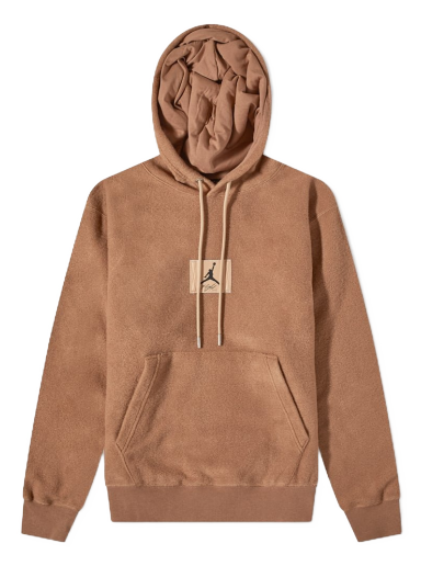 Sweatshirt Jordan Air Flight Heritage Back Print Hoody Brun | DC9584-256