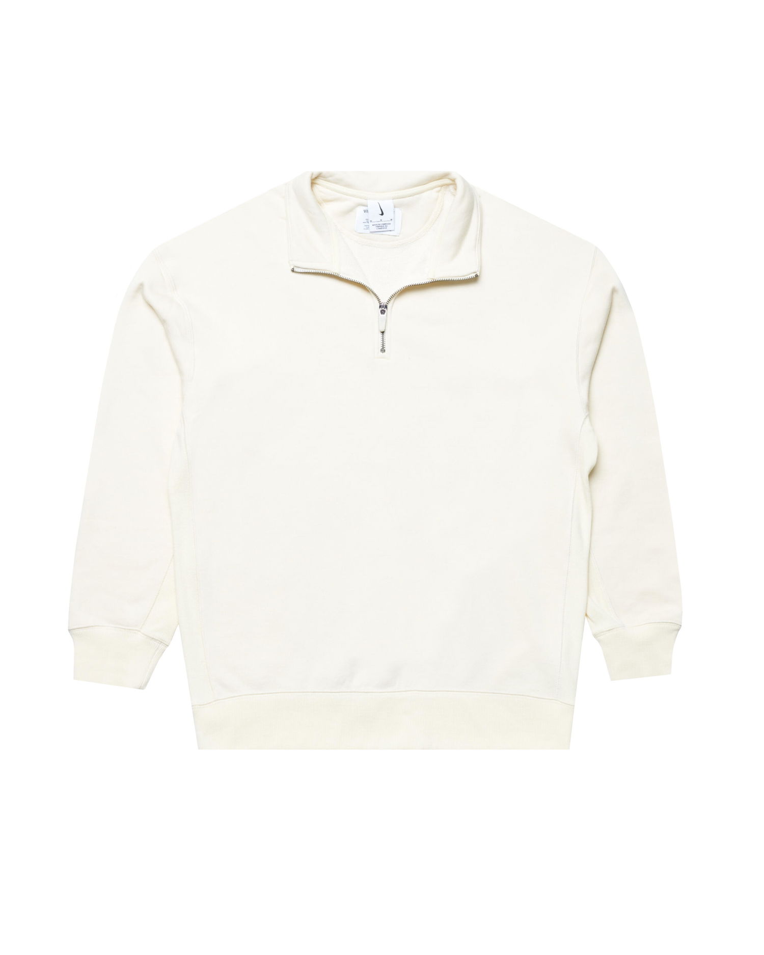 Sweatshirt Nike Classics Quarter Zip Sweatshirt Hvid | FV4891-901, 0