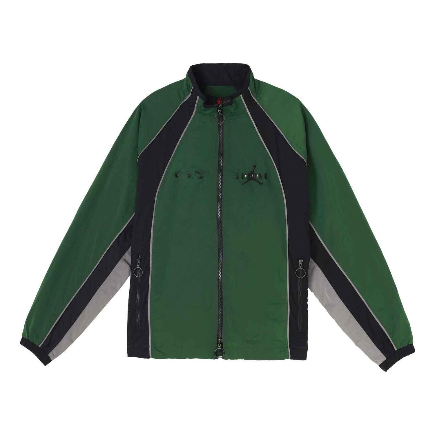 Vindjakke Jordan Off-White x Air Jordan Track Jacket Grøn | CV3503-361, 0