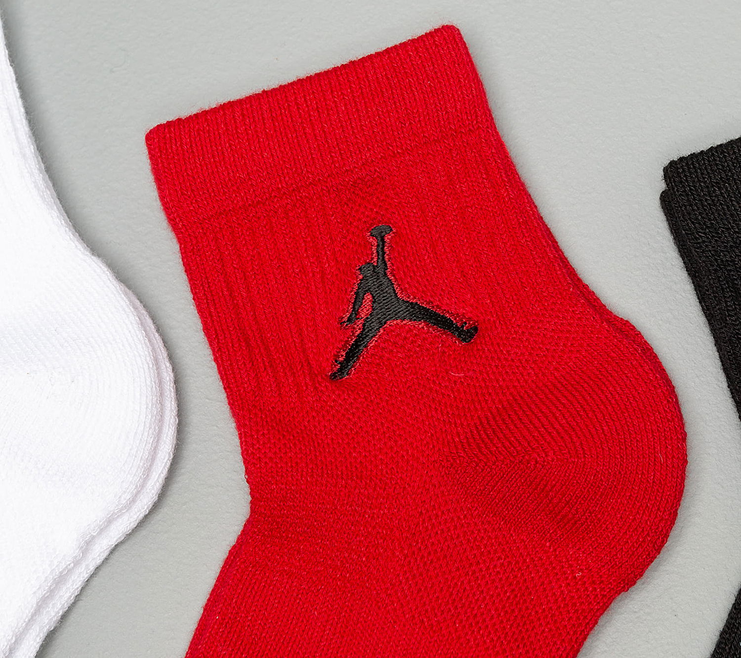 Undertøj og sokker Jordan Ankle Socks 3-Pack Flerfarvet | SX5544-011, 1