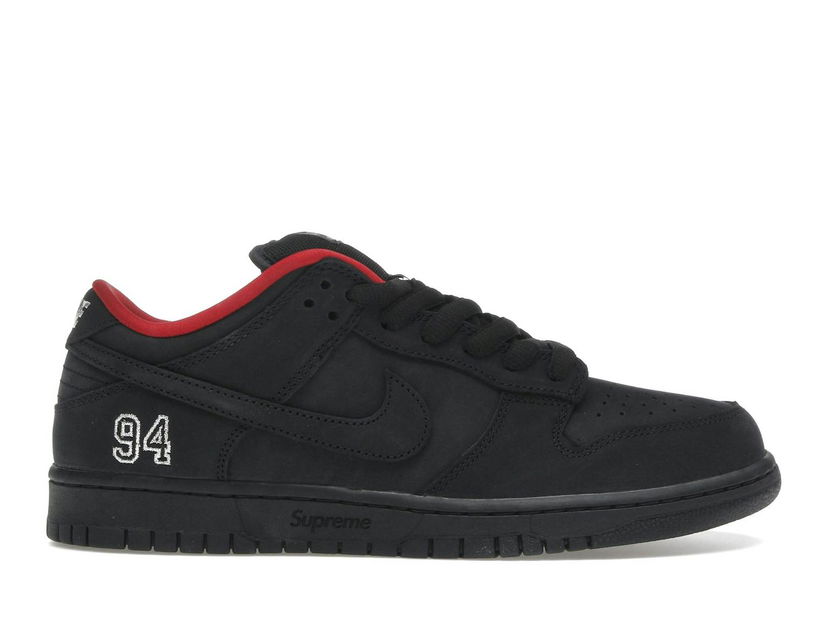Sneakers og sko Nike SB Supreme x Dunk Low "Black" Sort | HQ8487-001
