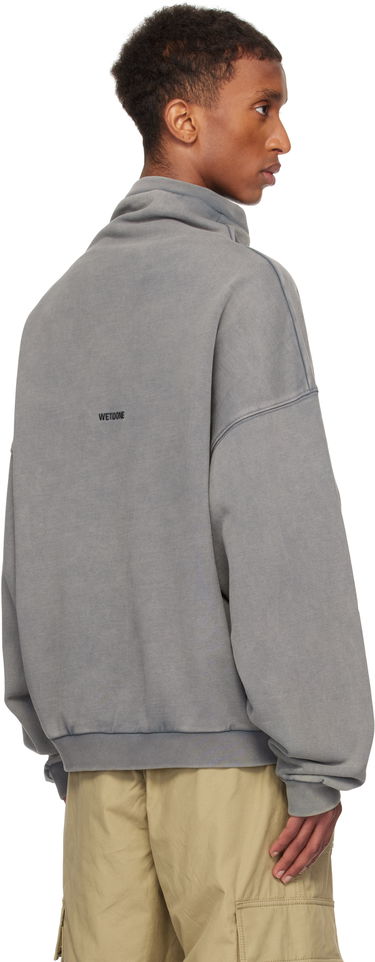 Sweater We11done We11done Standard Turtleneck Hoodie Grå | WD-TS3-24-731-U-CH, 2