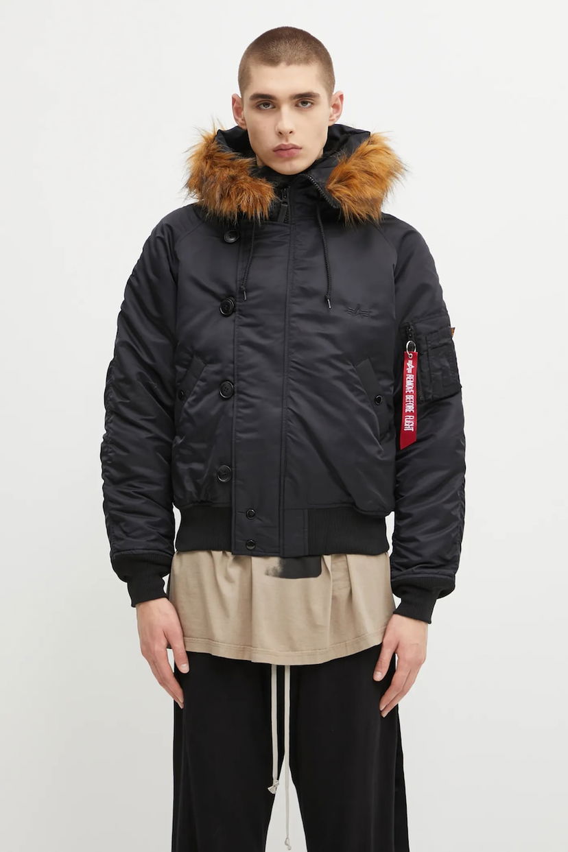 Parka Alpha Industries Alpha Industries N-2B Heritage Oversize Winter Parka Sort | 100105