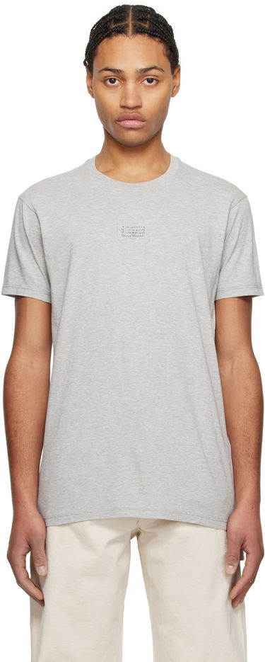 T-shirt Maison Margiela Maison Margiela Stamp Logo T-Shirt Grå | S50GC0706 M20086, 0