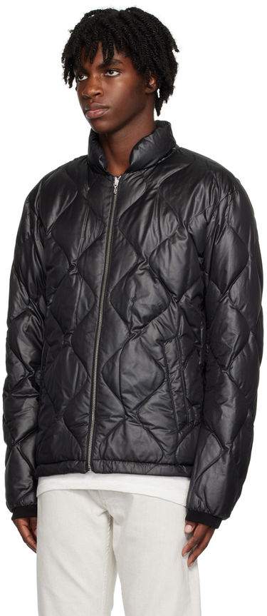 Jakke rag & bone Eclipse Reversible Down Jacket Sort | MBW23F2376R2ML, 3