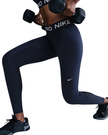 Leggings Nike Pro Mid Rise Leggings Mørkeblå | cz9779-410, 3