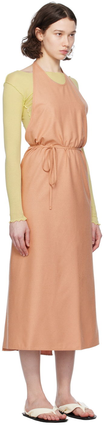 Kjole Baserange Midi Halter Dress with Tie Waist Lyserød | DRAP-WS-SU24, 1