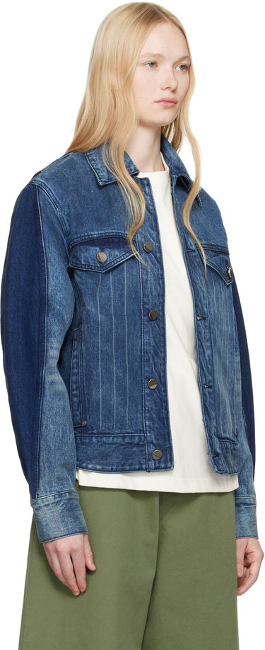 Jakke ADER ERROR ADER error 1603 Denim Jacket Blå | BO01SSJK1603BL, 4