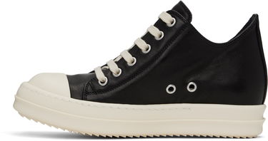 Sneakers og sko Rick Owens Rick Owens Hollywood Low Sort | RU01E5891 LGY, 2