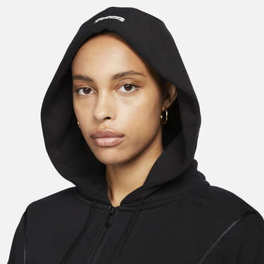 Sweatshirt Nike Air Full-Zip Fleece Hoodie Sort | DQ6579-010, 3