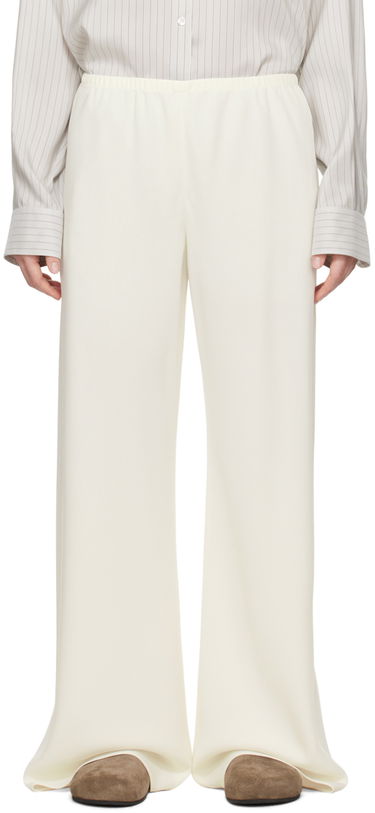Bukser The Row Gala Wide Leg Trousers Hvid | 1766-W1968, 0
