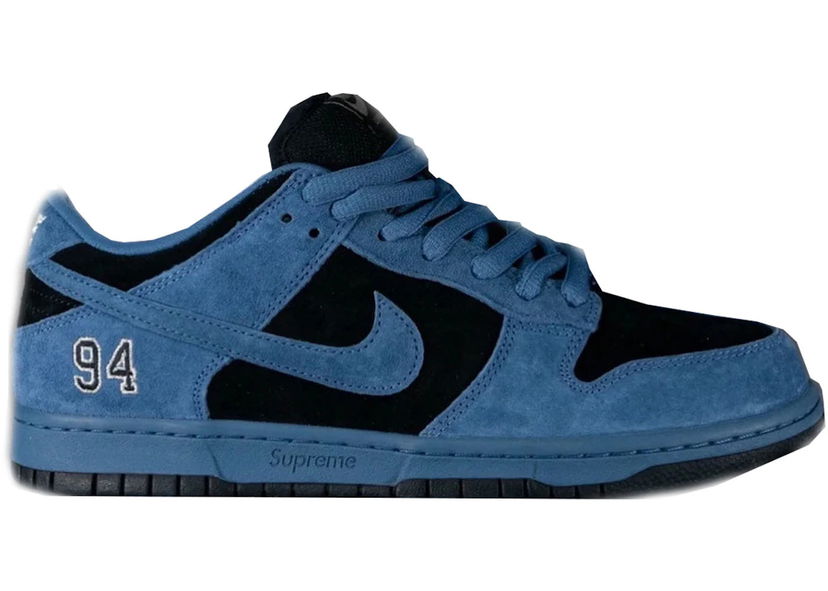 Sneakers og sko Nike SB Supreme x Nike SB Dunk Low "Ocean Fog" Blå | HQ8487-400