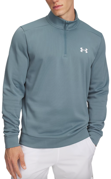 Sweatshirt Under Armour Armour Fleece 1/4 Zip Pullover Turkis | 1373358-587, 0