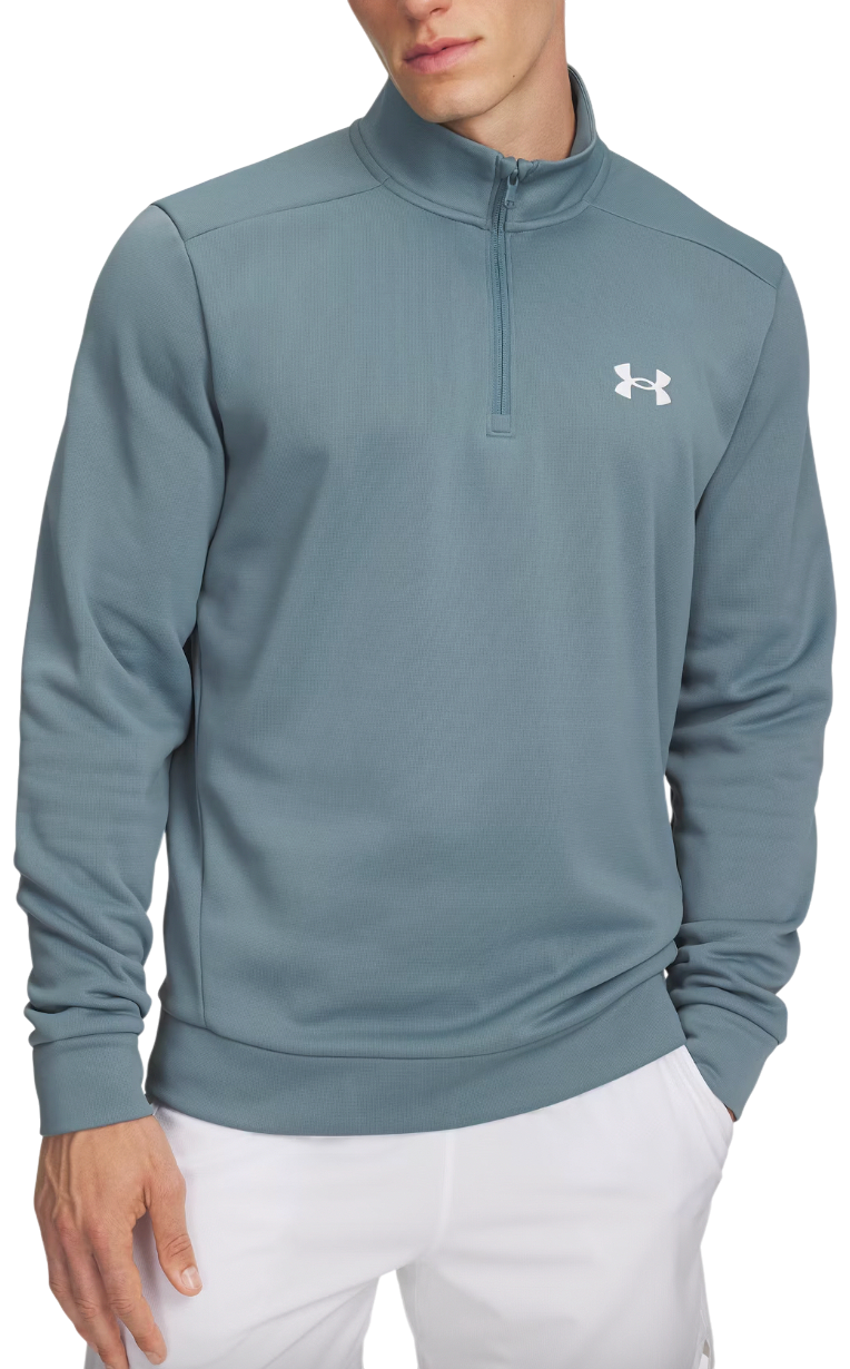 Sweatshirt Under Armour Armour Fleece 1/4 Zip Pullover Turkis | 1373358-587