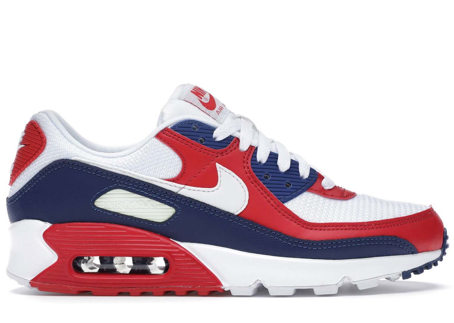 Sneakers og sko Nike Air Max 90 USA 2020 Rød | CW5456-100, 0