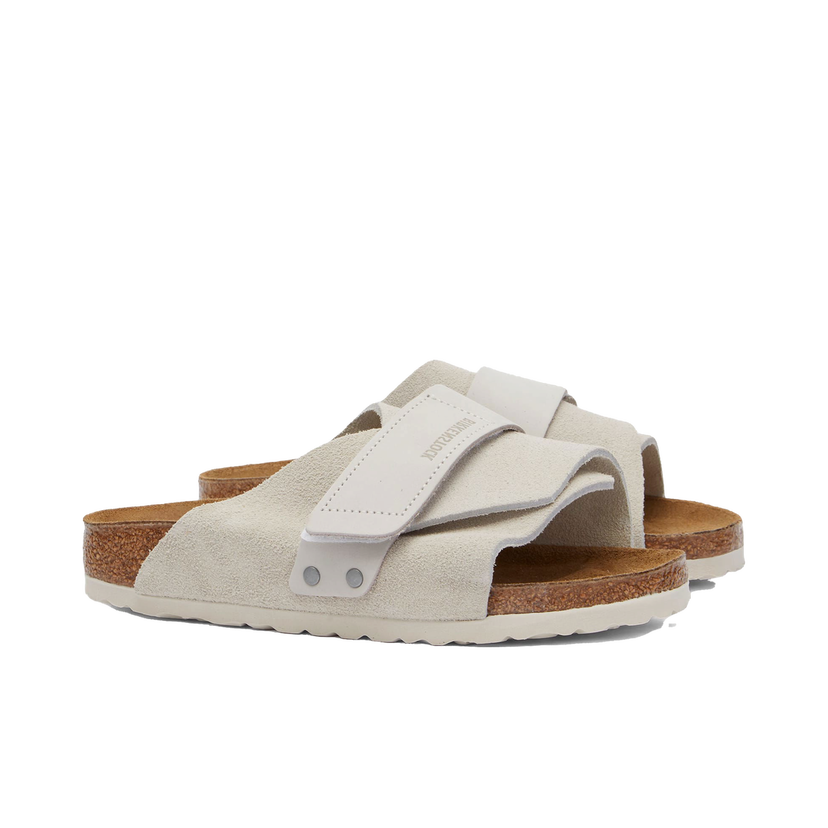 Sneakers og sko Birkenstock Kyoto in Antique White Suede Beige | 1024526