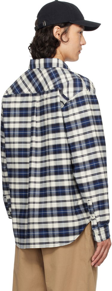 Skjorte Carhartt WIP Carhartt WIP Tarbell Check Button-Down Shirt Blå | I034545, 2