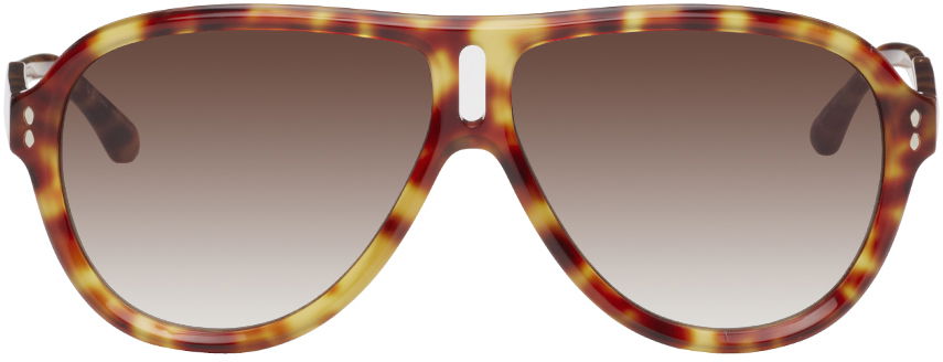 Solbriller ISABEL MARANT Aviator Sunglasses Brun | IM 0124/S 716736800103, 0