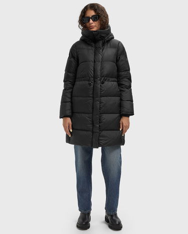 Puffer jakke Canada Goose Montgomery Long Hooded Puffer Coat Sort | 3043WT-9061, 2