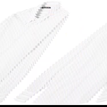 Skjorte Acne Studios Sarnno Stripe Shirt Hvid | CB0061-AO0, 0