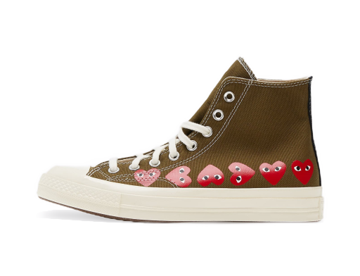 Sneakers og sko Converse Comme des Garcons x PLAY Chuck 70 High Grøn | 162973C