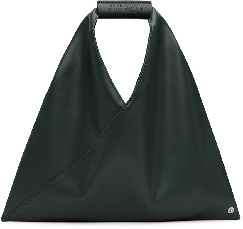 Mulepose Maison Margiela Triangle Mini Tote Grøn | JAPANESE MINI - MM6