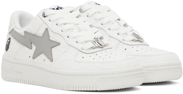 Sneakers og sko BAPE Sta #3 M1 "White/Grey" Hvid | 0ZXSHM191052L-WHT, 2