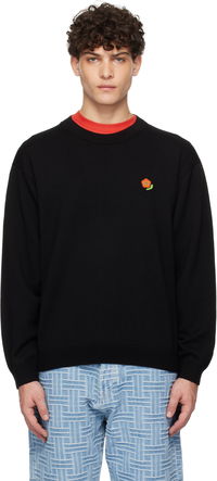Paris Pop Flower Patch Sweatshirt