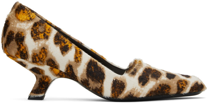 Sneakers og sko Bottega Veneta Bottega Veneta Boogie Calf Hair Heels Flerfarvet | 816558 V4U00