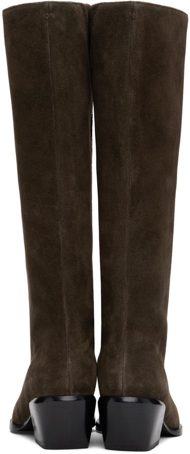 Tøj rag & bone rag & bone Joni Knee-High Suede Boots Brun | WFF24FF018SU18, 1