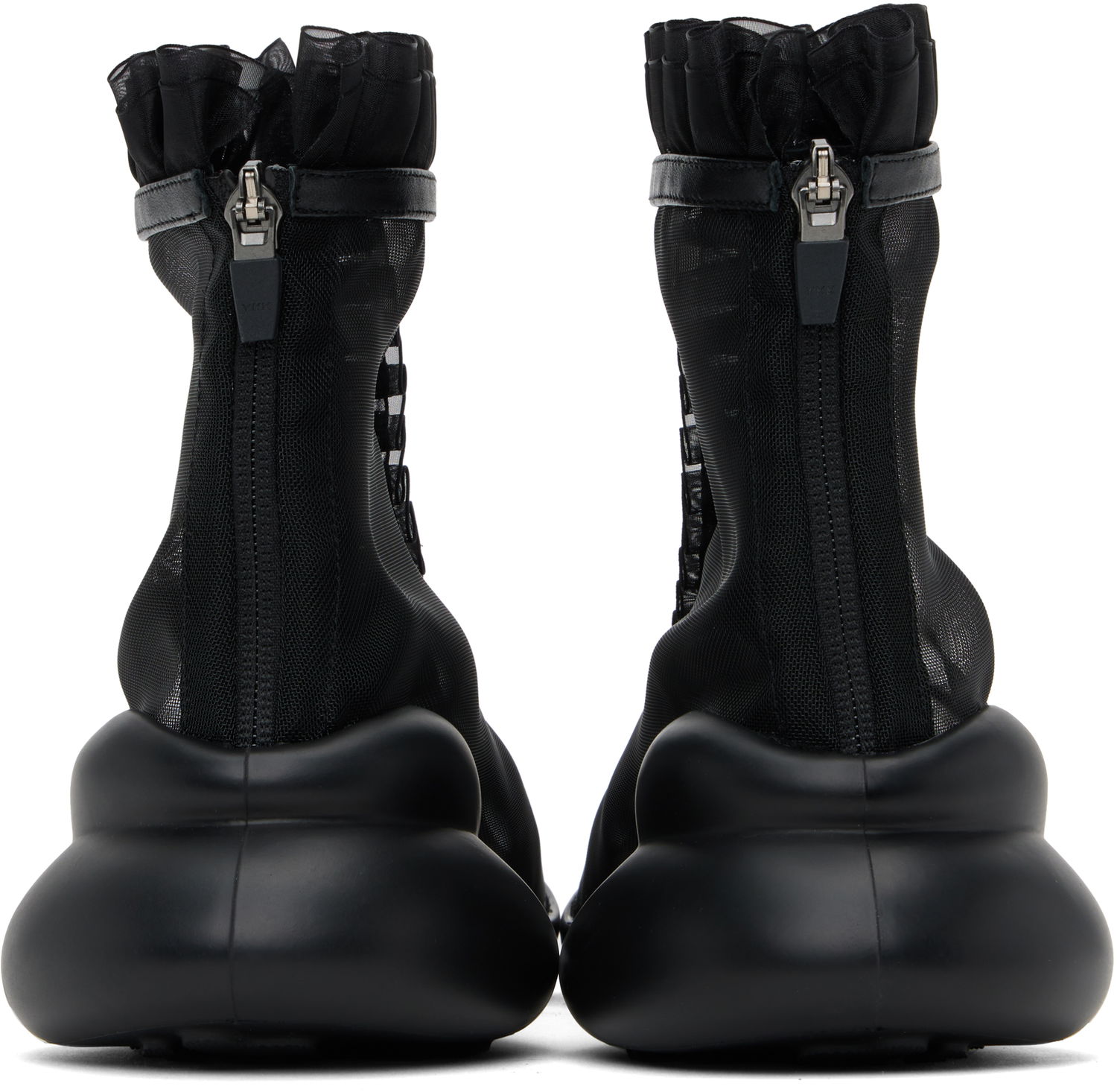 Kjole Collina Strada Collina Strada FCTRY LAb Edition RUFL Boots Sort | YY1001, 1