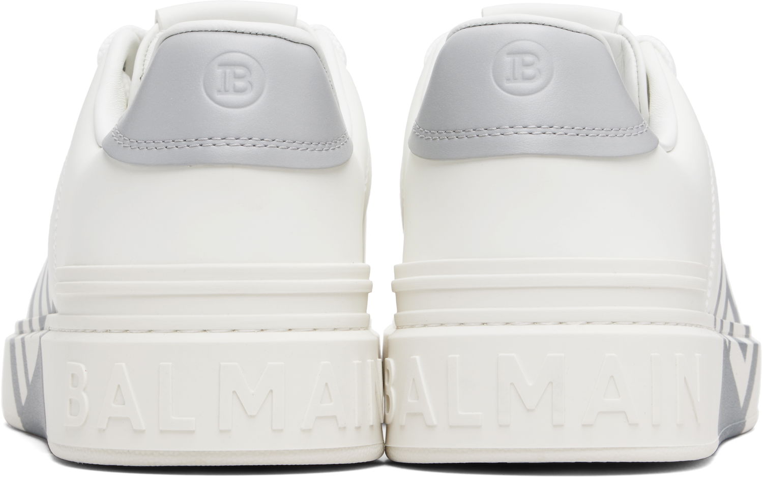 Sneakers og sko Balmain B-Court Hvid | FM0VI288LVBP, 1