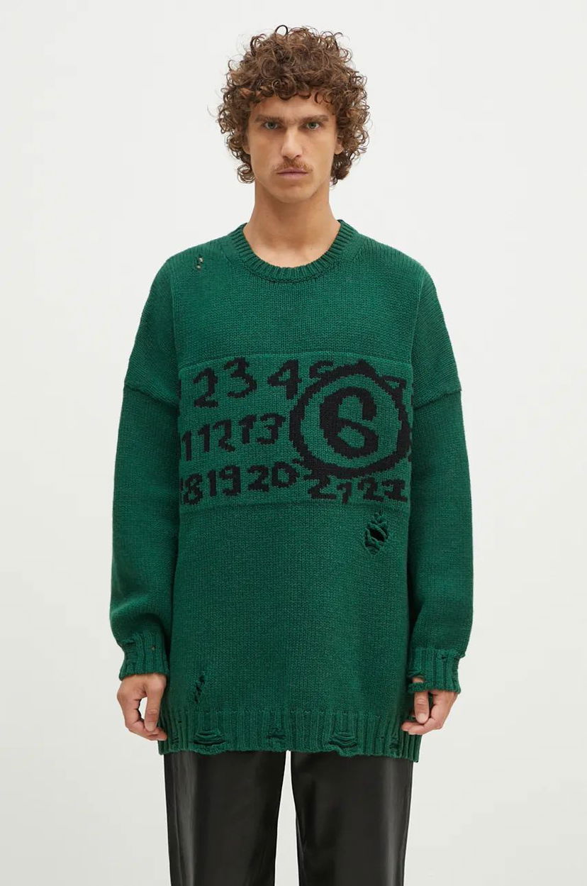 Sweater Maison Margiela Sweater Grøn | SH2HL0015.M13074
