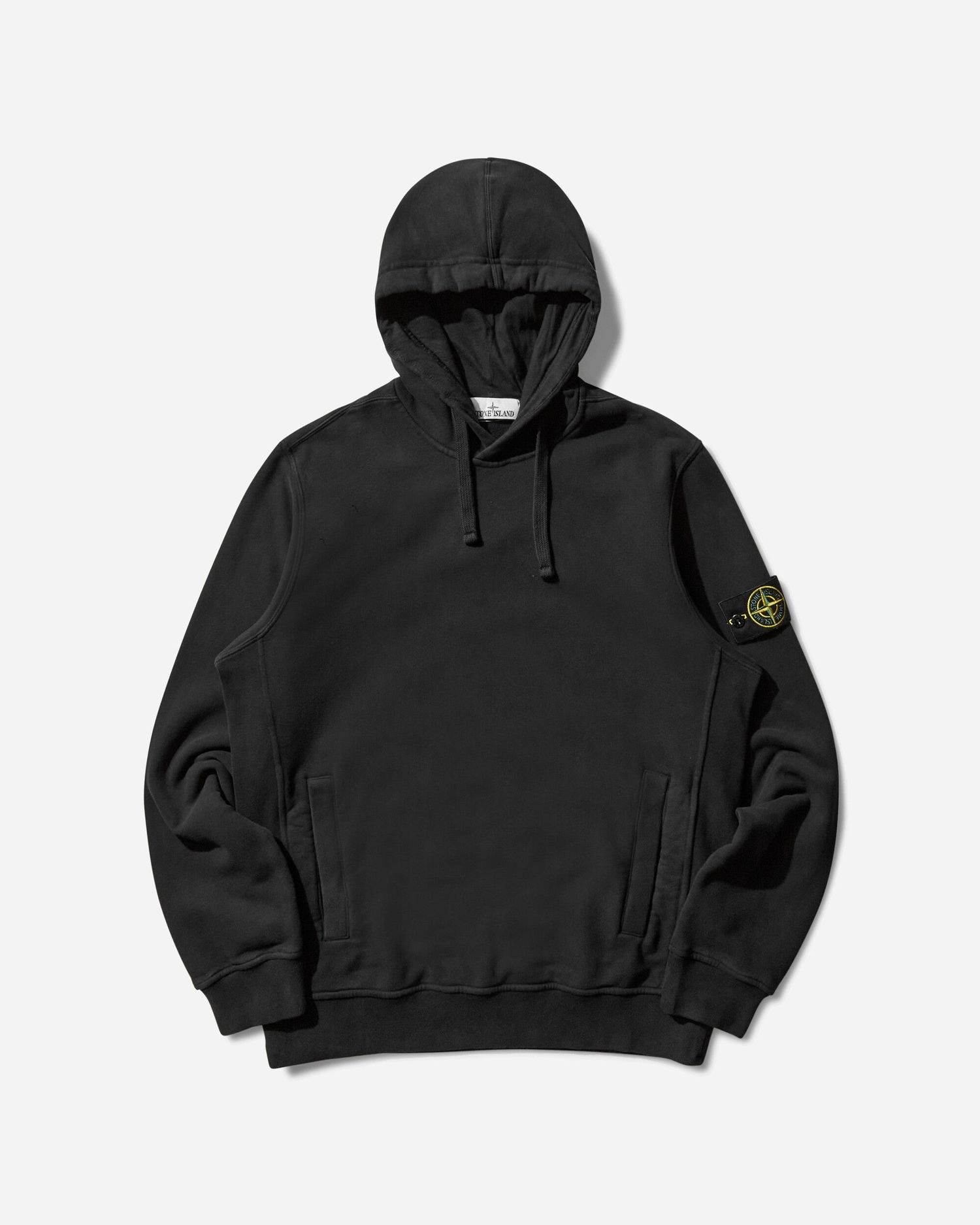 Sweatshirt Stone Island Garment Dyed Hoodie Sort | K2S15-6100029-S0A20 V0029, 1