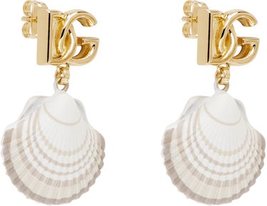 Øreringe Dolce & Gabbana Gold-tone Shell Dangle Earrings Metalisk | WEQ6A1W1111ZOO00, 4