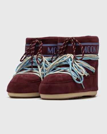 Sneakers og sko Moon Boot Moon Boot Icon Low Suede Bourgogne | 80D1409670-D013, 1