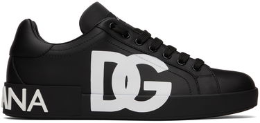 Sneakers og sko Dolce & Gabbana Black Portofino Sort | CS1772AC330, 0