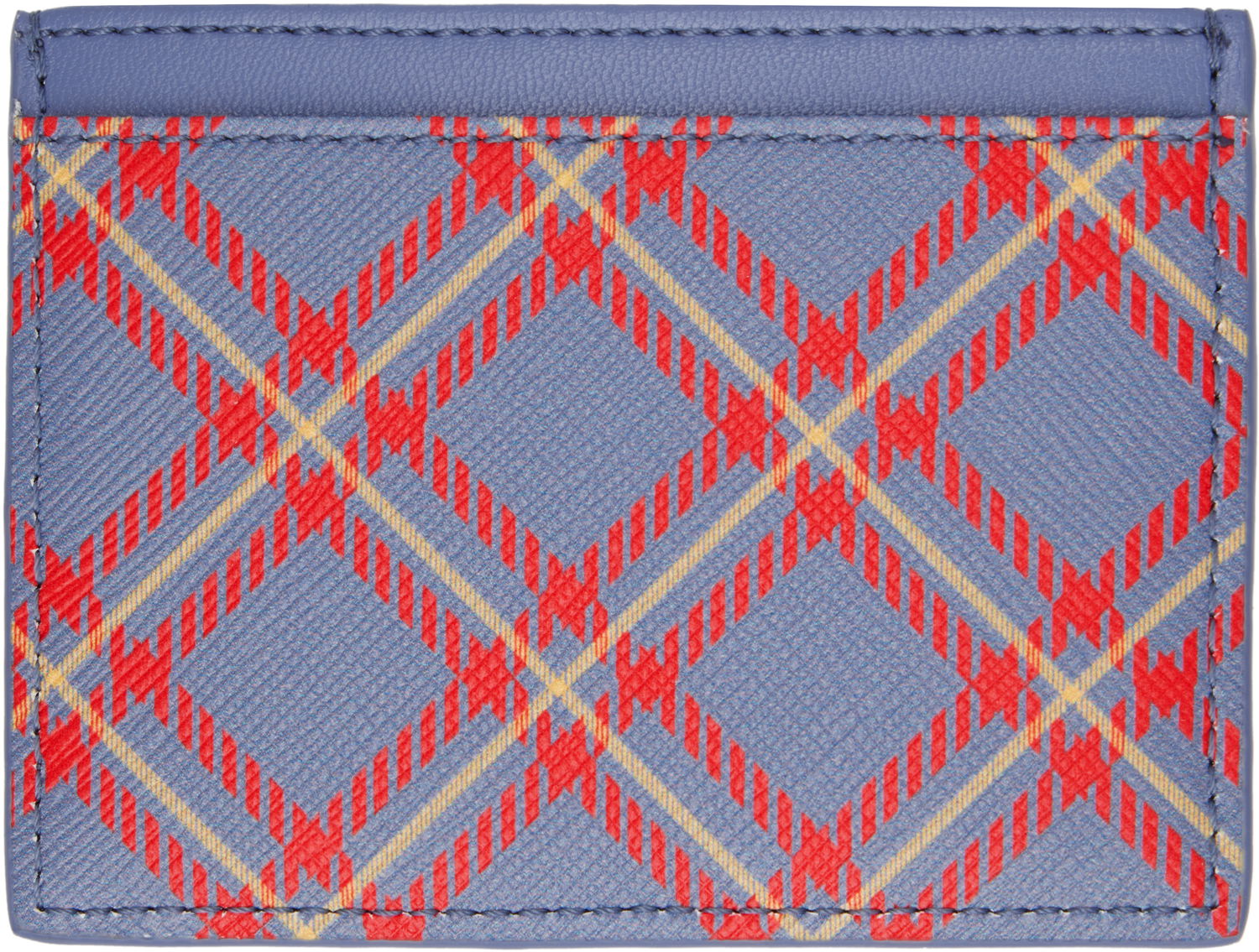 Tegnebog Vivienne Westwood Vivienne Westwood Flat Card Holder with Tartan Print Blå | 54030006W-S0022-, 1