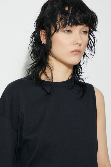 Tanktop UNDERCOVER Undercover One Sleeve T-Shirt Sort | UC1D1806, 4