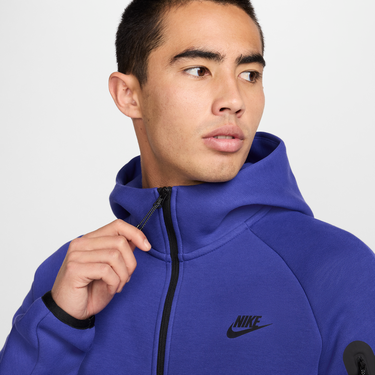 Sweatshirt Nike Tech Windrunner Full-Zip Hoodie Blå | HV0949-539, 4