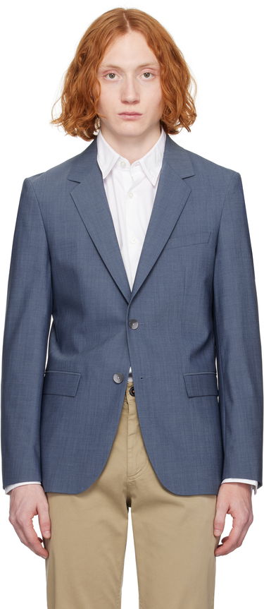 Jakke BOSS Slim-Fit Blazer Blå | 50535030, 0