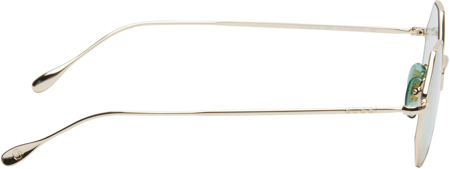 Solbriller Gucci Gucci Octangular Sunglasses Metalisk | GG1814S-004, 1