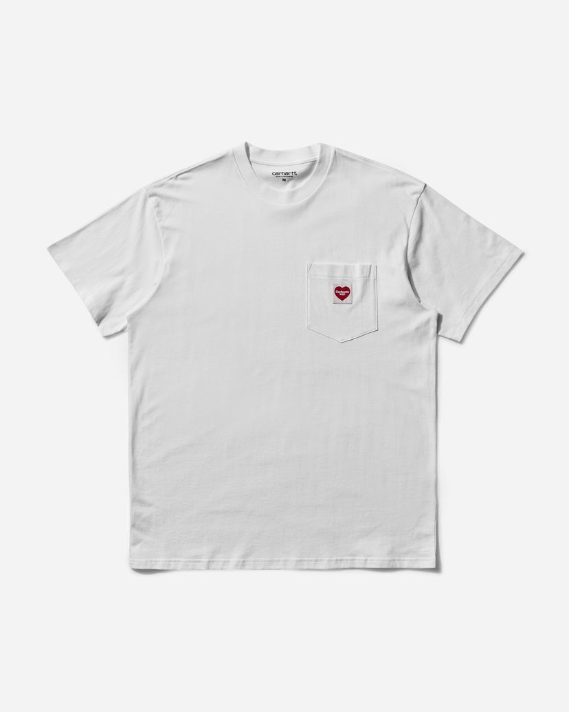 T-shirt Carhartt WIP Pocket Heart T-Shirt Hvid | I032128 1WZXX
