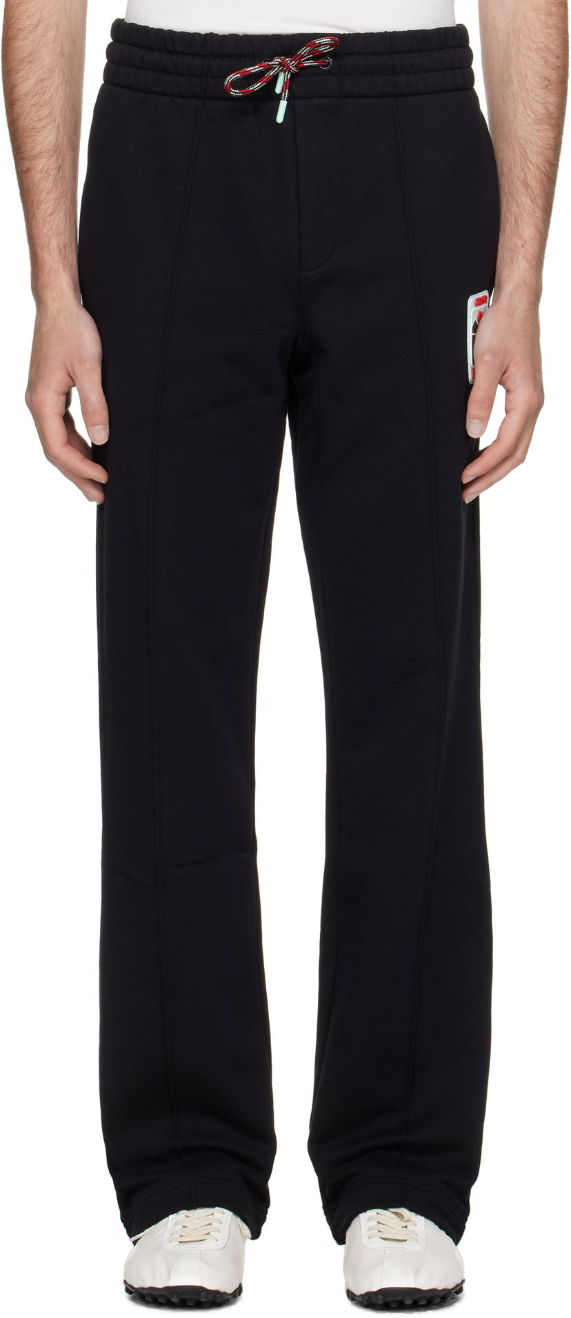 Joggingbukser Casablanca Casablanca Sunset Valley Sweatpants Sort | U-MPF25-JTR-051-01