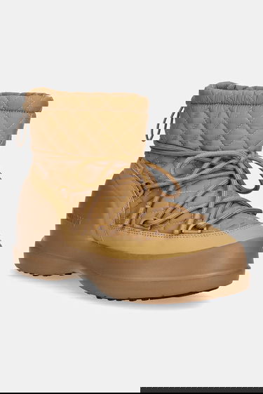 Sneakers og sko Moon Boot Snow Boots MEZZALUNA QUILTED MID WP Beige | 80D2500020.L003, 0