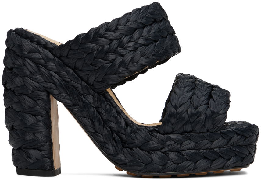 Sneakers og sko Bottega Veneta Canalazzo Sandals "Black" Sort | 729710 V0V00, 0
